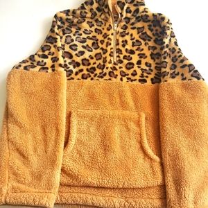 Half zip hoodie